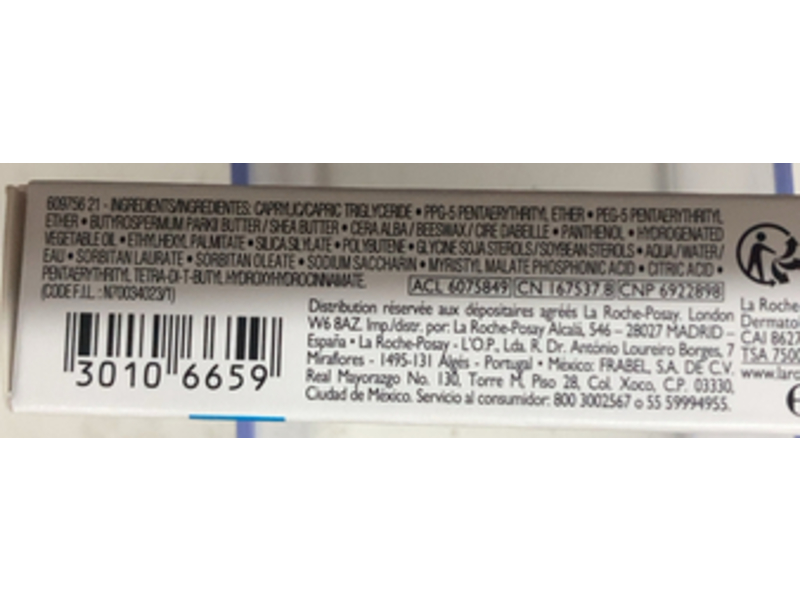 La Roche - Posay Cicaplast Lip Barrier Repairing Balm, 7.5 mL