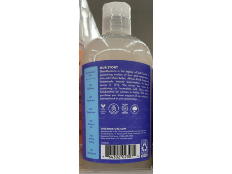 Shea Moisture Scalp Moisture Shampoo, Aloe Butter, 13 fl oz/384 mL