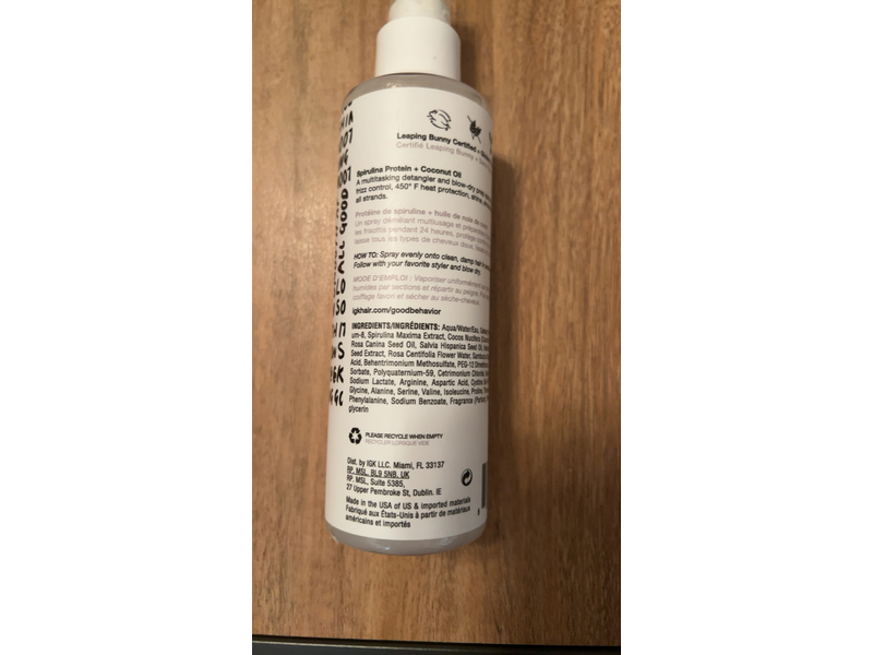 IGK Good Behavior 4-In-1 Prep Spray, 7 fl oz/207 mL