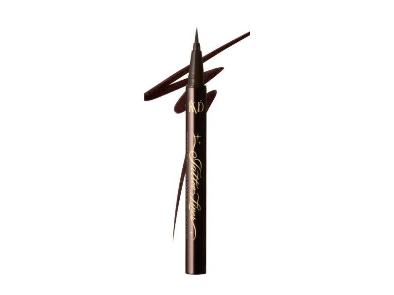 Kvd Waterproof Liquid Eyeliner, Mad Max Brown, 0.018 fl oz/0.55 mL