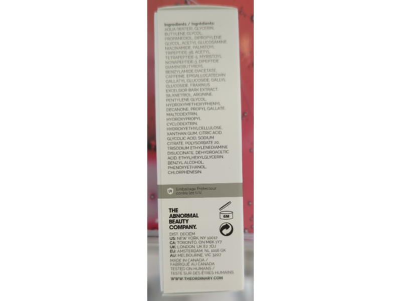 The Ordinary Multi-Peptides Eye Serum, 0.5 fl oz/15 mL