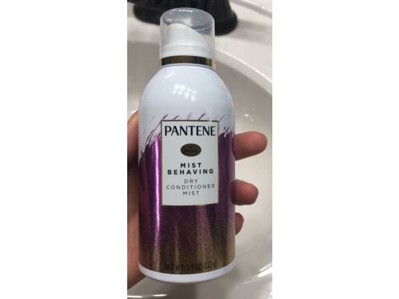 Pantene Mist Behaving Dry Conditioner Mist, 3.9 fl oz/112 g