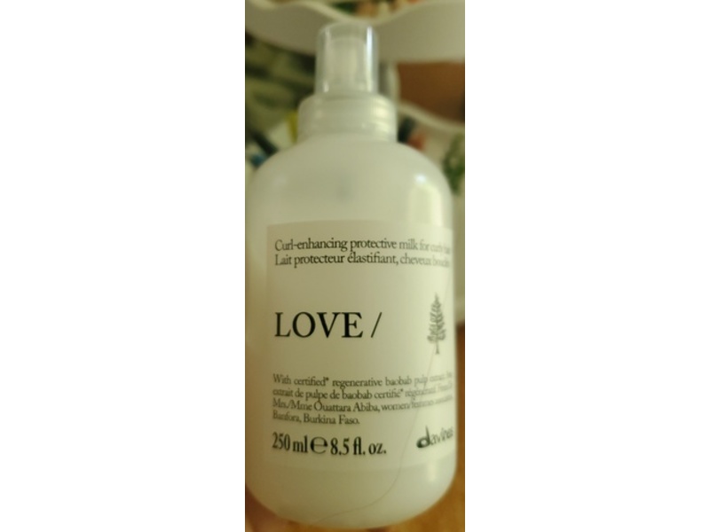 Davines Curl-Enhancing Milk, Love, 8.5 fl oz/250 mL