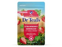 Dr Teal's Epsom Salt, Strawberry Serenade, Basil & Orange, 1.36 kg - thumbnail 1