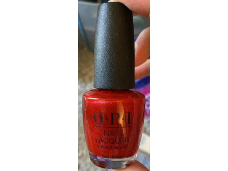 O.P.I Nail Lacquer, Gimme a Lido Kiss, 0.5 fl oz/15 mL