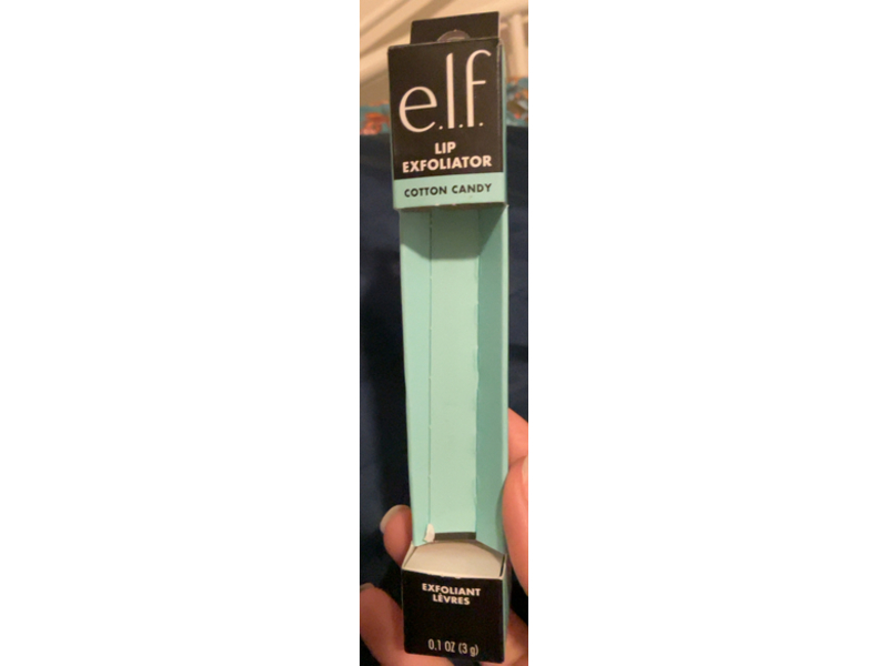 e.l.f Cosmetics Lip Exfoliator, Cotton Candy, 0.1 oz/3 g