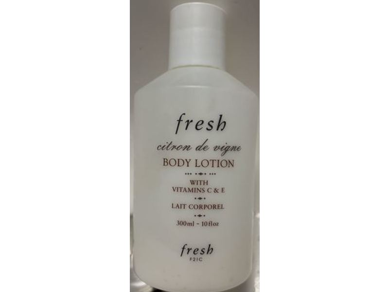 Fresh Citron De Vigne Body Lotion, Vitamins C & E, 10 fl oz/300 mL