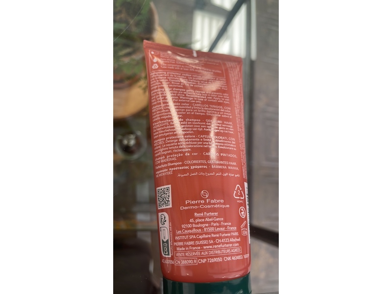 Rene Furterer Color Glow Protecting Color Shampoo, Amino Acids & Lemon Essential Oil, 6.7 fl oz/200 mL