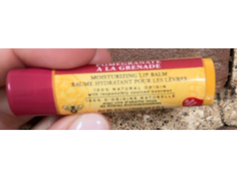 Burt's Bees Lip Balm, Pomegranate, 0.15 oz/ 4.25 g