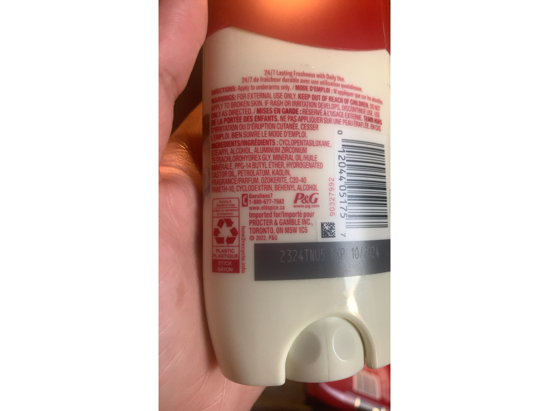 Old Spice Harbor Antiperspirant/Deodorant with Coastal Breeze Scent 2.6 oz (73 g)