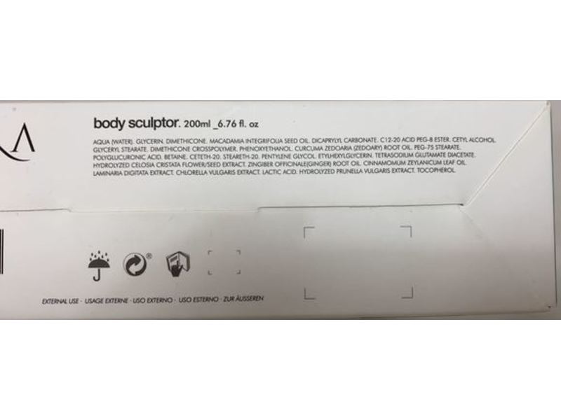 Casmara Body Sculptor Cream Kit, Triple Action, 6.76fl oz/200 mL