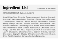 Necessaire The Body Acne Wash, Salicylic Acid 2%, 8.4 fl oz/250 mL - thumbnail 2