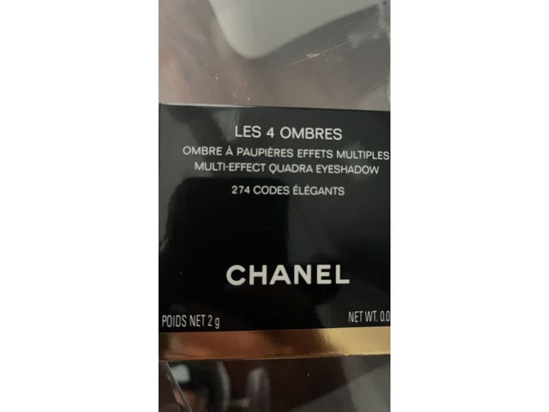 Chanel Les 4 Ombres Multi-Effect Quadra Eyeshadow, 274 Codes Elegants