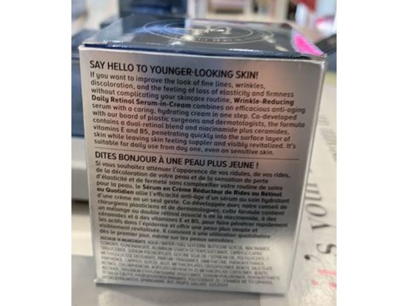 it Cosmetics Hello Results Wrinkle-Reducing Daily Retinol Serum-In-Cream, 1.7 fl oz/50 g