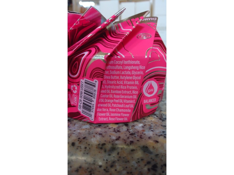 Viori Essential Oil Shampoo Bar, Chamomile Rose, 3.17 oz/90 g