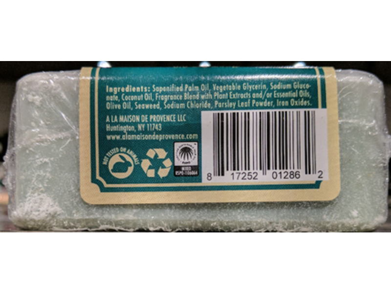 A La Maison De Provence Hand & Body Soap, Seaweed, 8.8 oz/250 g