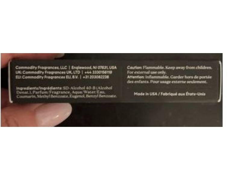 Commodity Milk Perfume Fragrance, Expressive, 0.17 fl oz/5 mL