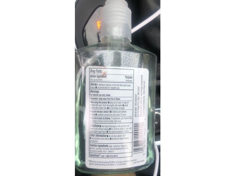 Up&Up Hand Sanitizer, Aloe, 8 fl oz/236.5 mL