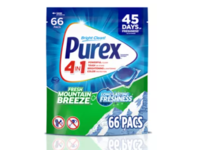 Purex Laundry Pacs, Fresh Mountain Breeze, 66 Count - Image 2