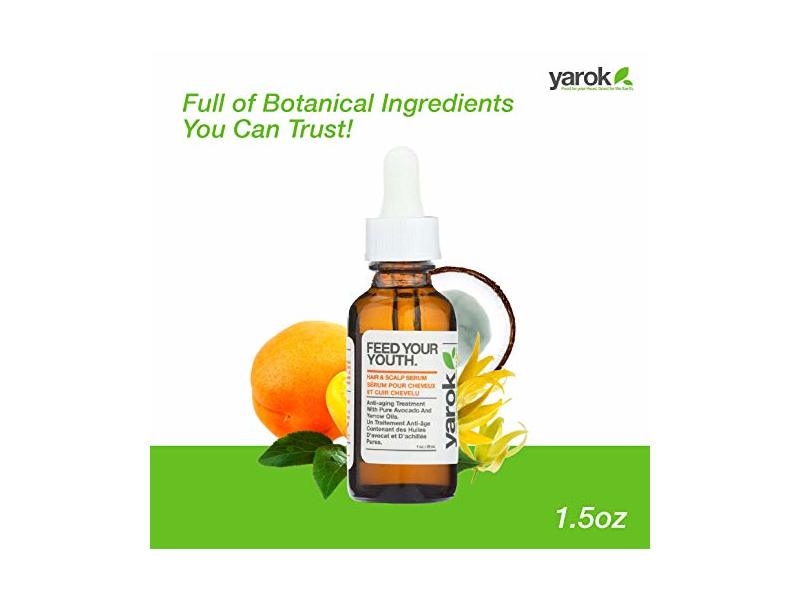 Yarok Feed Your Youth Organic Hair & Scalp Serum, 1oz