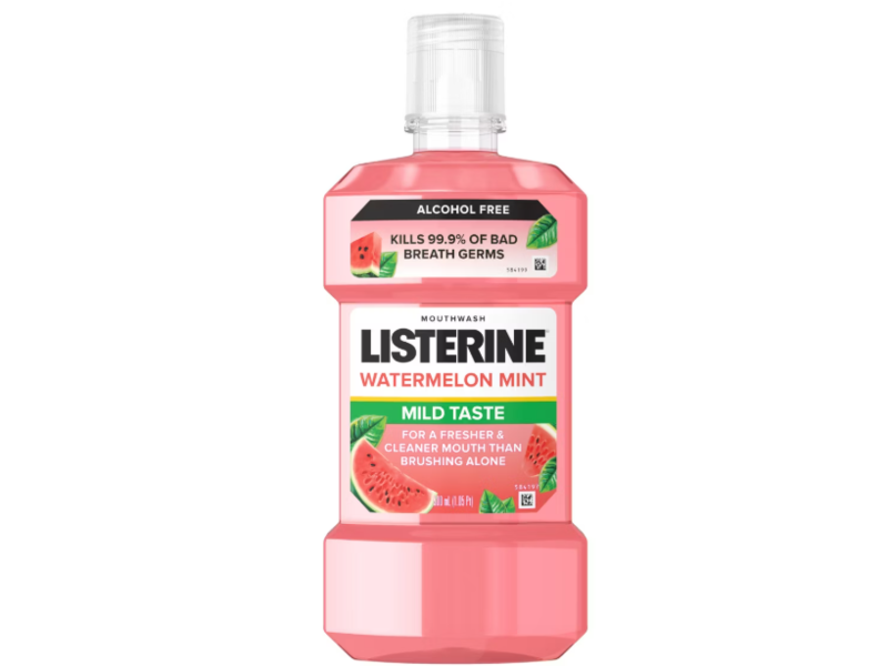 Listerine Mouthwash, Watermelon Mint, 500 mL