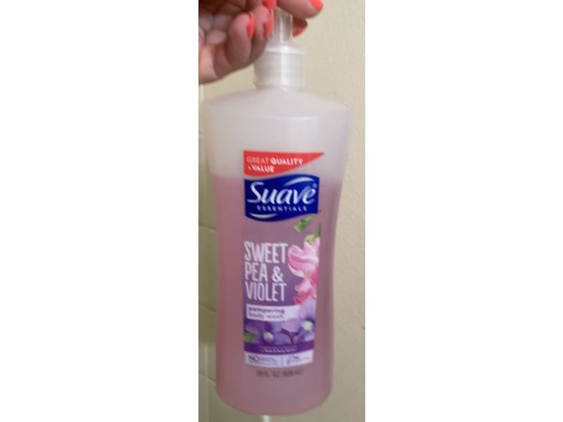 Suave Body Wash, Sweet Pea & Violet, 28 fl oz/828 mL