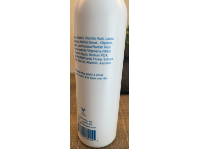 Face Reality Glycolic - Lactic Toner, 6.0 fl oz/180 mL