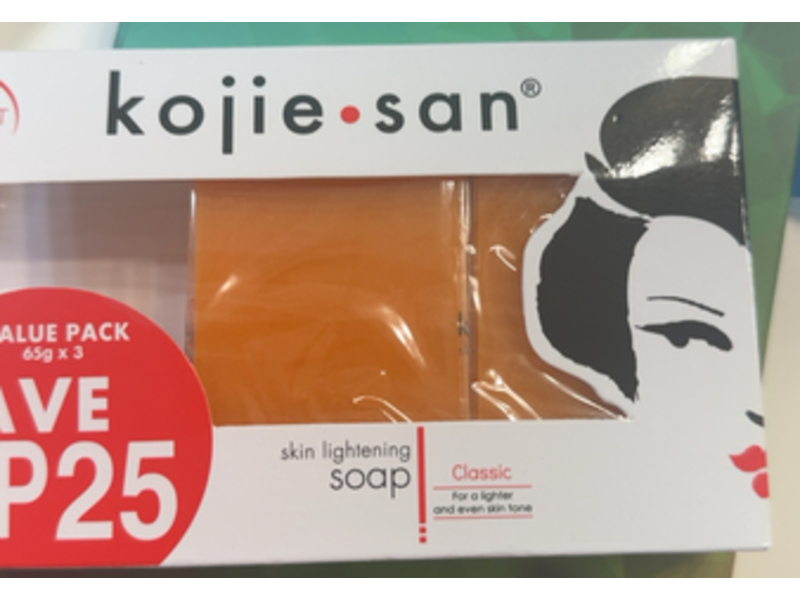 Kojie San Skin Lightening Soap, Classic, 65 g, Pack Of 3