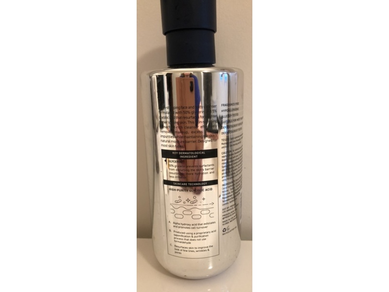 Prequel Non-Drying Cleanser, Gleanser + Glycolic, 13.5 fl oz/400 mL