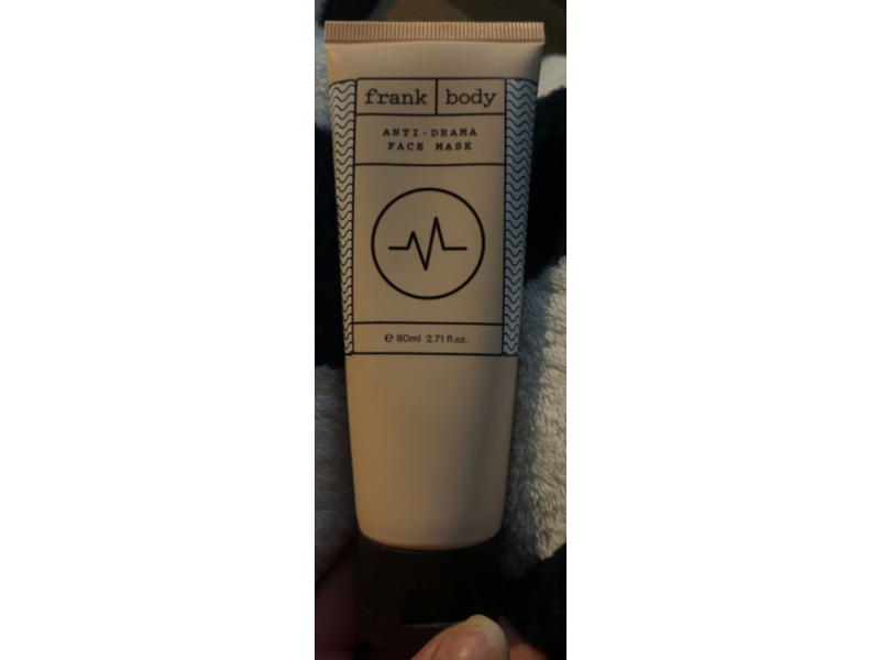 Frank Body Anti - Drama Face Mask, 2.71 fl oz/80 mL