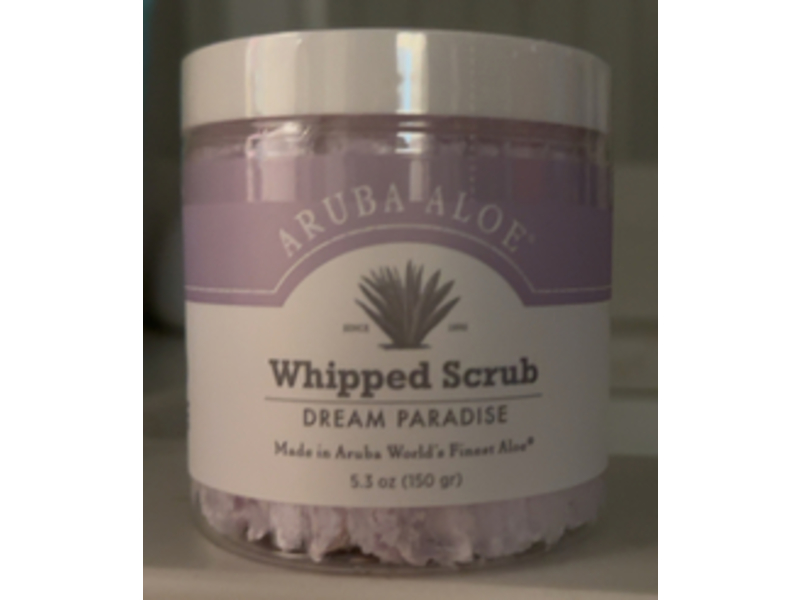 Aruba Aloe Whipped Scrub, Dream Paradise, 5.3 oz/150 g