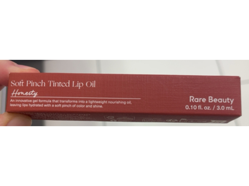 Rare Beauty Soft Pinch Tinted Lip Oil, Honesty, 0.10 fl oz/3.0 mL