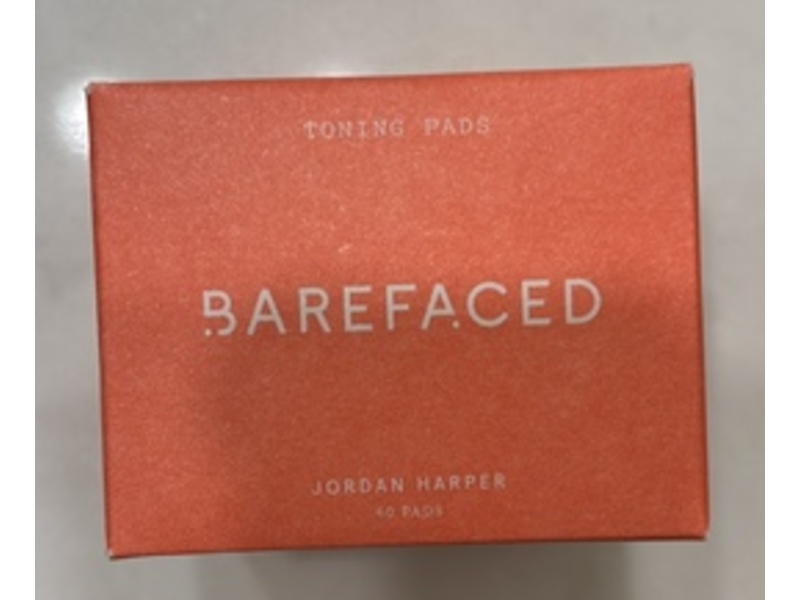 Barefaced Toning Pads, 60 Count