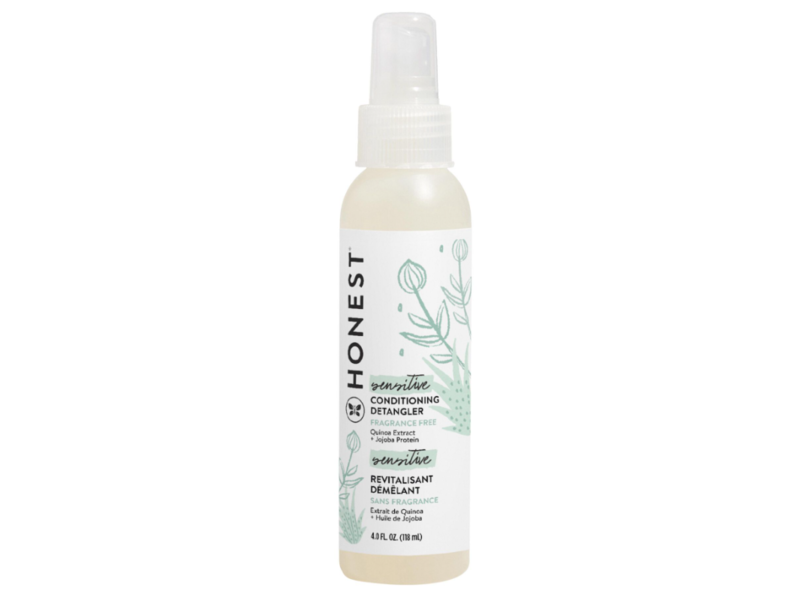 Honest Sensitive Conditioning Detangler, Quinoa Extract + Jojoba Protein, 4.0 fl oz/118 mL