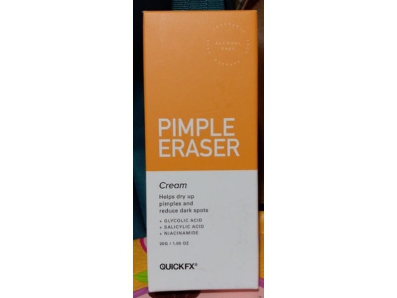 Quickfx Pimple Eraser Cream, 1.05 fl oz/30 g