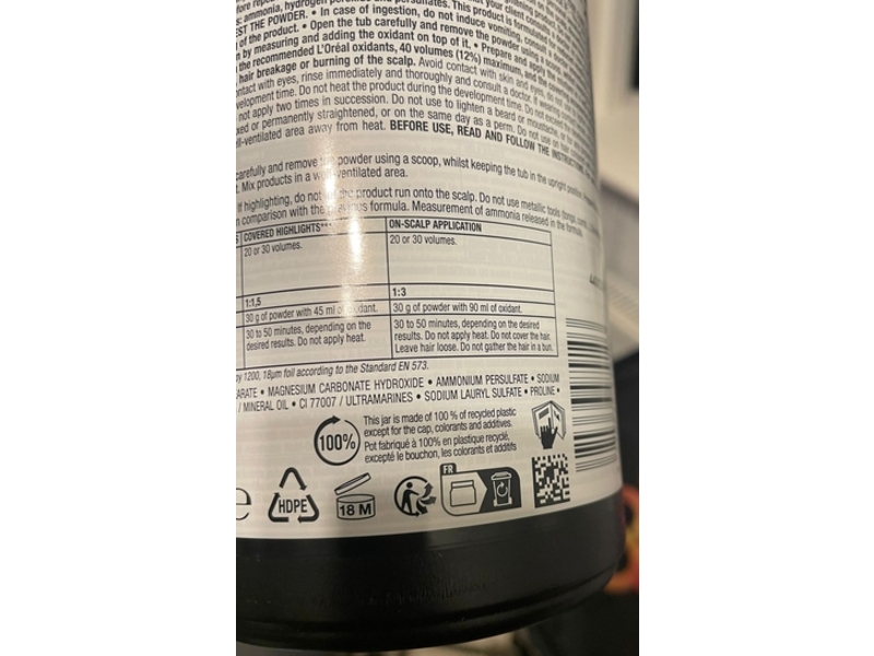 L'Oreal Blond Studio Multi Techniques Lightening Powder, 8, 500 g