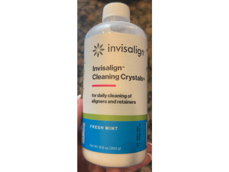 Invisalign Cleaning Crystals+, Fresh Mint, 10.6 oz/300 g