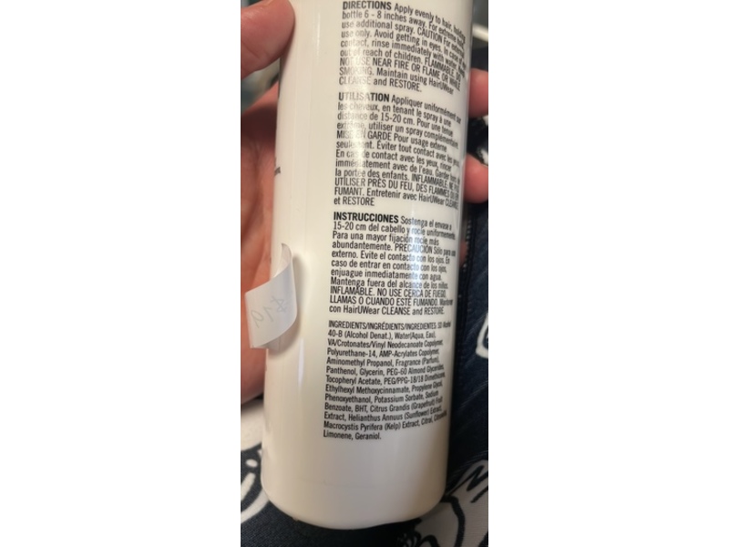 HairUWear Shape Hair Spray, 8 fl oz/236 mL