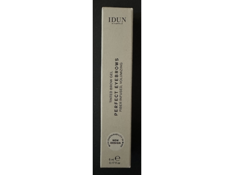Idun Minerals Perfect Eyebrows Tinted Brow Gel, Light 0.17 fl oz/5 mL