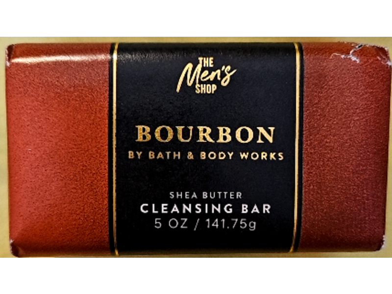 Bath & Body Works The Men's Shop Cleansing Bar, Bourbon, 5 oz/141.75 g