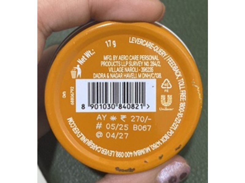 Vaseline Lip Therapy, Cocoa Butter, 0.6 oz/17 g