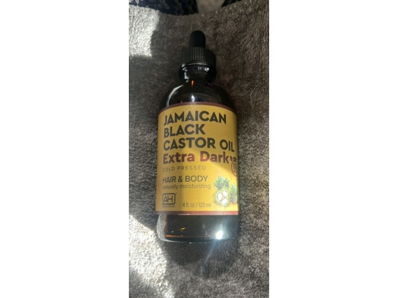 Absolute Hot Jamaican Black Extra Dark Castor Oil, 4 fl oz/120 mL