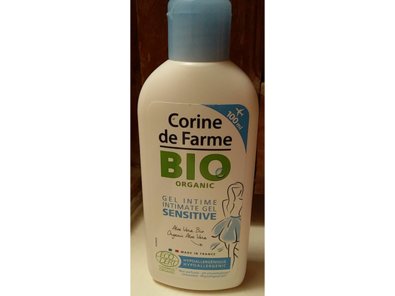 Corine De Farme Intimate Gel, Bio Organic, Aloe Vera Bio, 100 mL