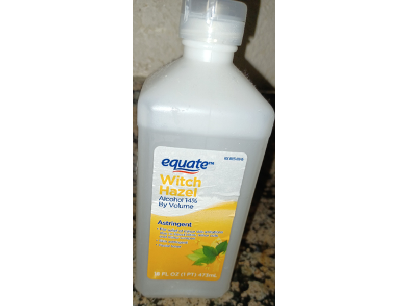 Equate Astringent, Witch Hazel, 16 fl oz/473 mL