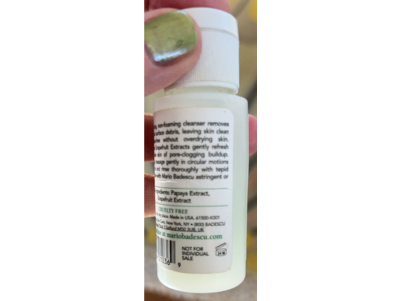 Mario Badescu Enzyme Cleansing Gel, 1 fl oz/29 mL