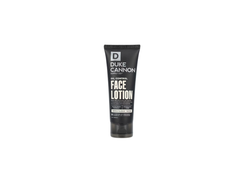 Duke Cannon Supply Co. Oil Control Face Lotion, 3 fl oz/88 mL