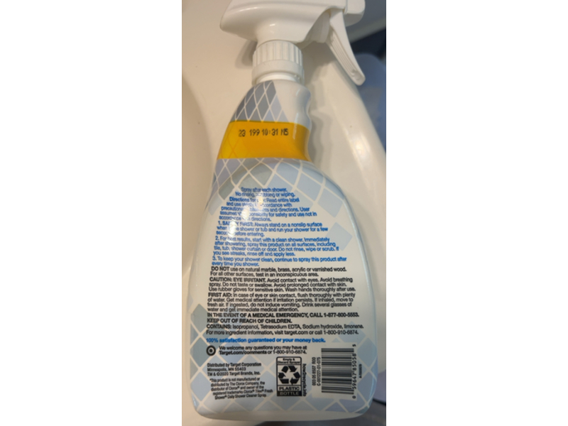 Up&Up Daily Shower Cleaner, 32 fl oz/946 mL