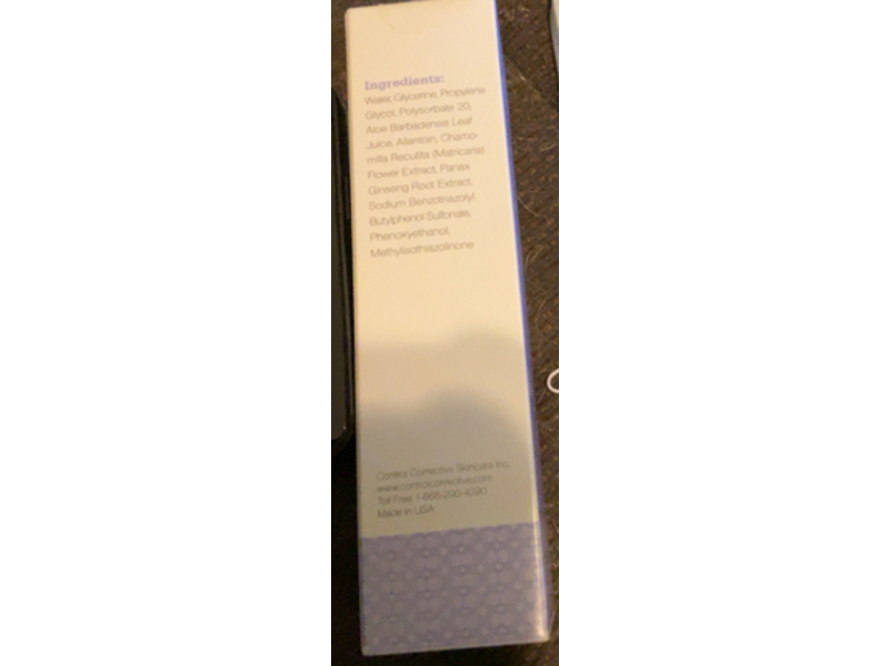 Control Corrective Sensitive Skin Tonic, Aloe, 6.7 fl oz/198 mL