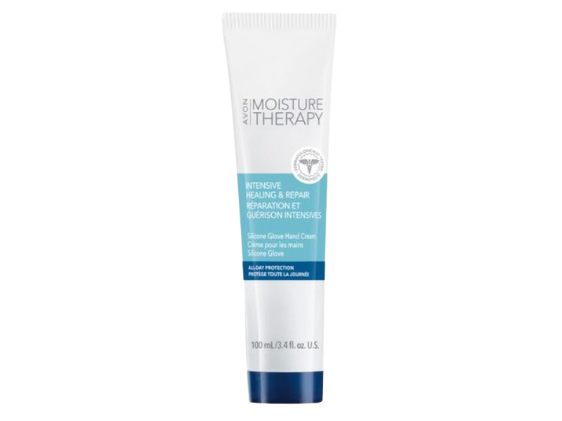 Avon Moisture Therapy Intensive Healing & Repair Silicone Glove Hand Cream, 3.4 fl oz/100 mL