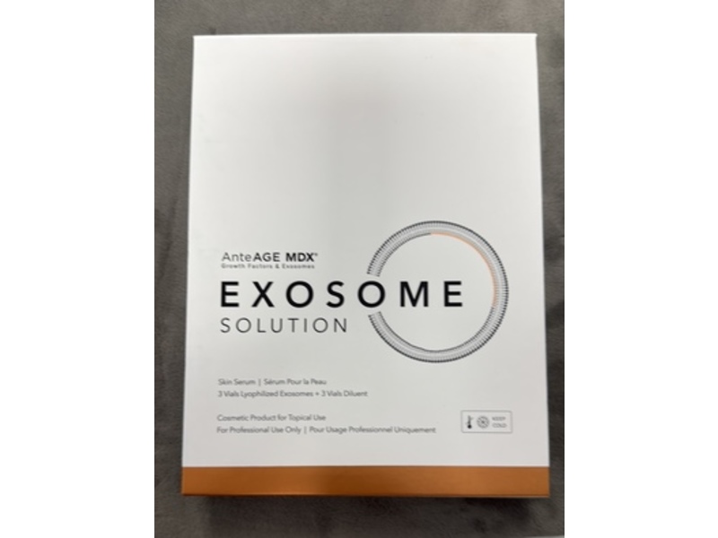 AnteAge MDX Exosome Solution Skin Serum, 3 Vials